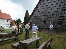 Besuch des Forstamtes Siegen beim Sgewerk Schrpfer, dem Waldmuseum Watterbacher Haus und der Firma Hess GmbH Forstservice und Holzvermarktung
