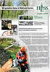 Newsletter der Hess GmbH - Ausgabe 8 / 2009