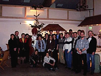 Bild von der Weihnachtsfeier der Hess GmbH 2003